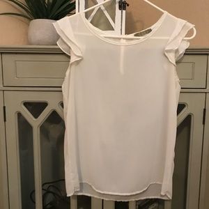 Boaz Ruffle Sleeve Top Size S